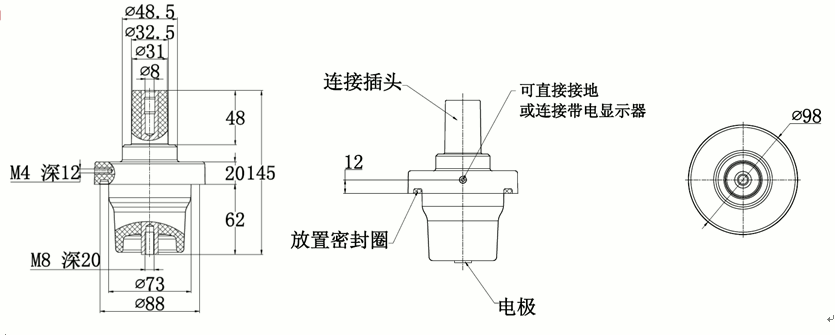 东升国际核材250A充气柜套管结构图.gif